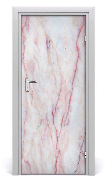 Adesivo per porta Sfondo per la casa di marmo 75x205 cm