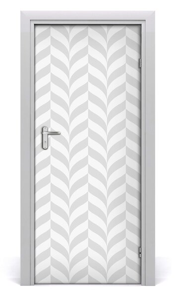 Adesivo per porta interna Sfondo geometrico 75x205 cm