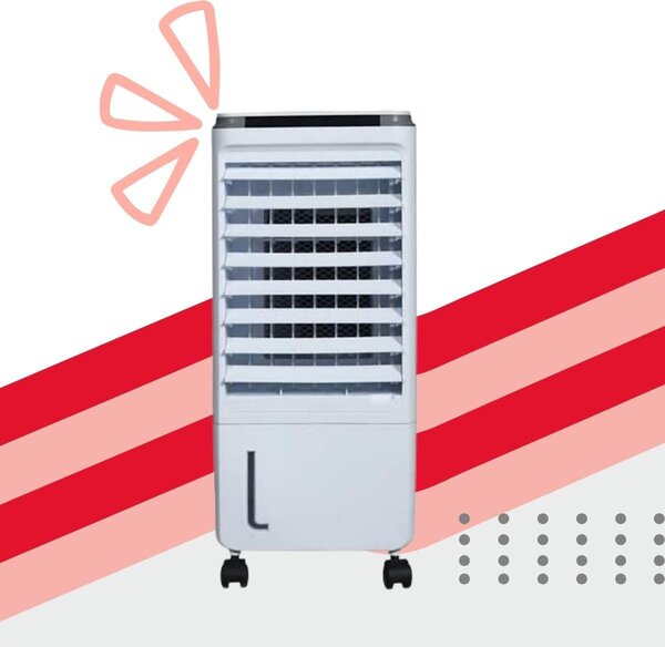 Kasart Raffrescatore d'aria Portatile Evaporativo Senza Tubo con Timer Umidificatore - BL-205DLR