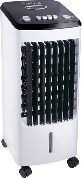 INNOLIVING Raffrescatore d'aria Portatile Evaporativo Senza Tubo Funzione Umidificatore Capacit Tanica 3 Litri Timer 3 Velocit - INN 515