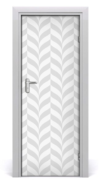 Adesivo per porta interna Sfondo geometrico 75x205 cm