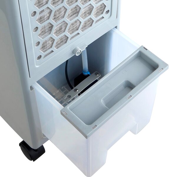 Ardes Raffrescatore d'aria Portatile Evaporativo Senza Tubo Funzione Umidificatore Capacit Tanica 5 Litri con Telecomando e Timer 3 Velocit - AR5