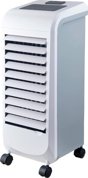 Ardes Raffrescatore d'aria Portatile Evaporativo Senza Tubo Funzione Umidificatore Capacit Tanica 5 Litri con Telecomando e Timer 3 Velocit - AR5