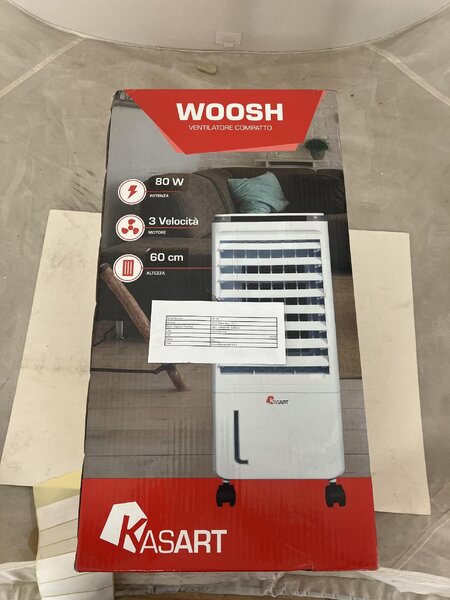 Kasart Raffrescatore d'aria Portatile Evaporativo Senza Tubo con Timer Umidificatore - BL-205DLR