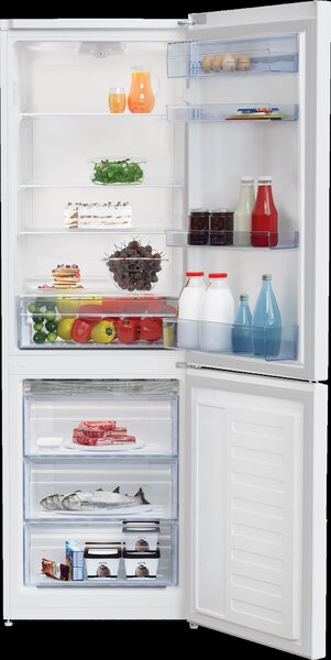 Beko RCSA330K30WN Frigorifero Combinato Classe F Capacit 321 Litri Raffredamento Statico colore Bianco