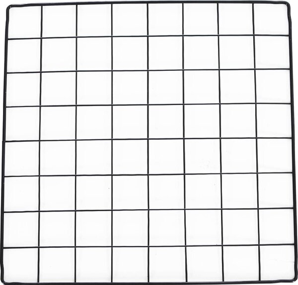 AllMyPets Recinto box gabbia fai da te conigli criceti nero L146xW73xH73cm - D0607D