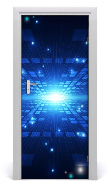 Sticker porta Background tre -dimensionale 75x205 cm