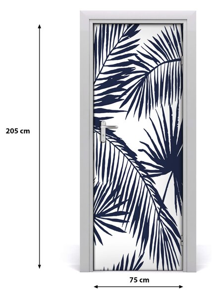 Rivestimento Per Porta foglie di palma 75x205 cm