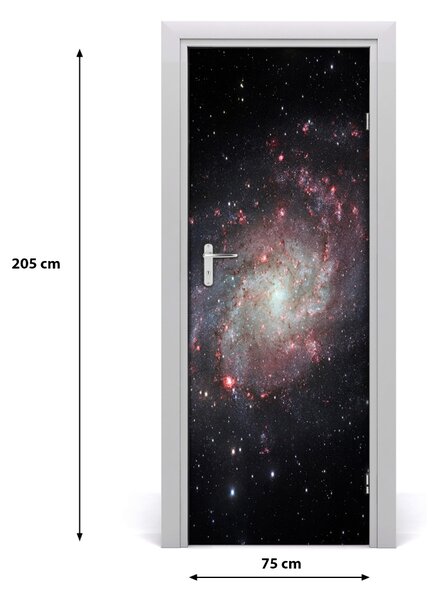 Sticker porta Nebulosa 75x205 cm