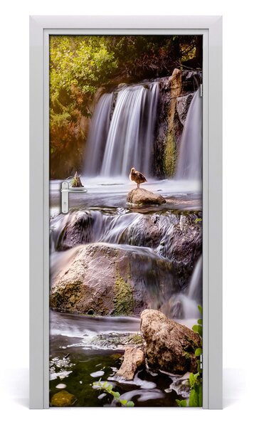 Adesivo per porta Cascata 75x205 cm