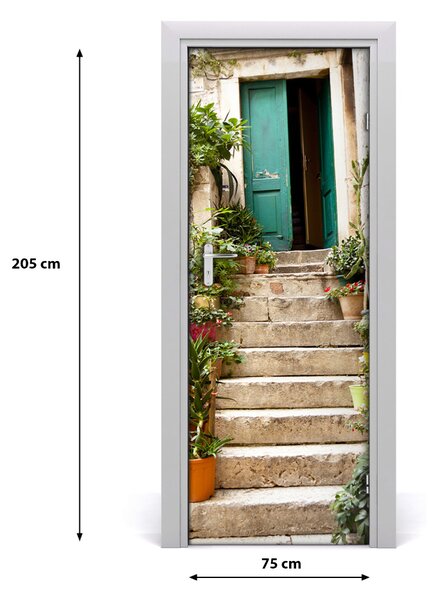 Rivestimento Per Porta Vecchie scale 75x205 cm