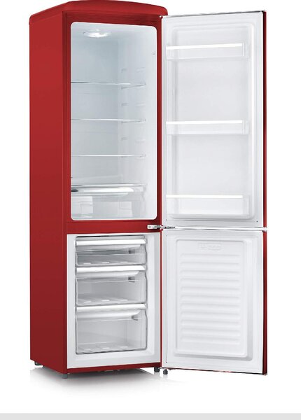 Severin RKG 8920 Frigorifero Combinato Classe energetica E Capacit 244 Litri Statico Cassetto Veggibox colore Rosso