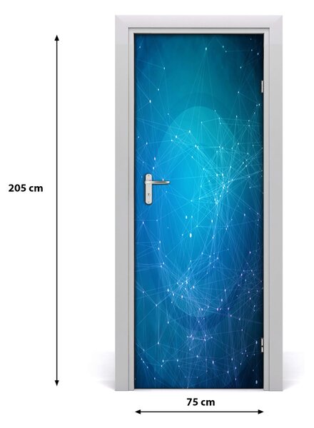 Sticker porta Costellazione 75x205 cm
