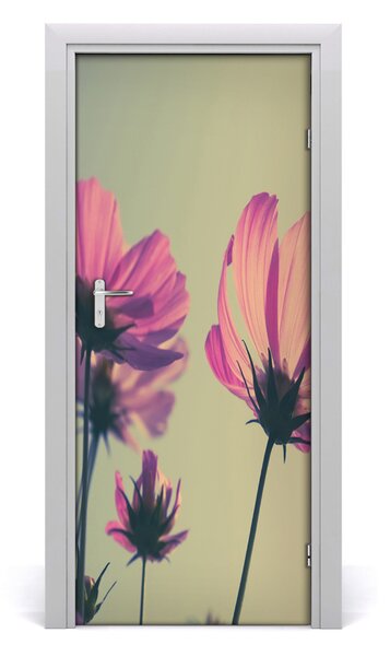 Rivestimento Per Porta Fiori rosa 75x205 cm