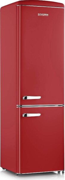 Severin RKG 8920 Frigorifero Combinato Classe energetica E Capacit 244 Litri Statico Cassetto Veggibox colore Rosso