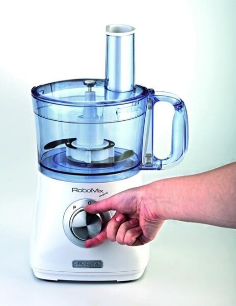 Ariete Robot da Cucina Capacit 2 Litri 2 Velocit Tasto Pulse Potenza 500 Watt colore Bianco - 1769 Robomix Compact