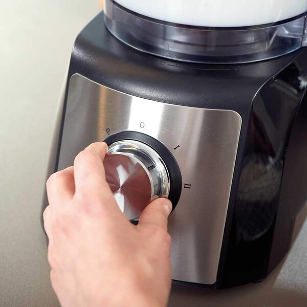 Black & Decker Robot da Cucina Capacit 2.1 Litri Funzione Impastatrice Potenza 1200 watt colore Inox - BXFPA1200E