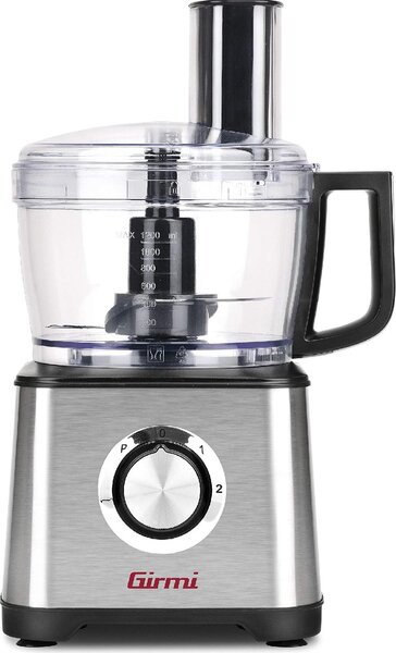 Girmi Robot da Cucina 1,2 Litri Potenza 600 Watt colore Inox - RB7600