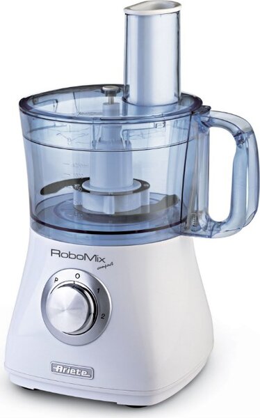 Ariete Robot da Cucina Capacit 2 Litri 2 Velocit Tasto Pulse Potenza 500 Watt colore Bianco - 1769 Robomix Compact
