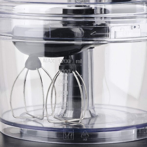 Girmi Robot da Cucina 1,2 Litri Potenza 600 Watt colore Inox - RB7600