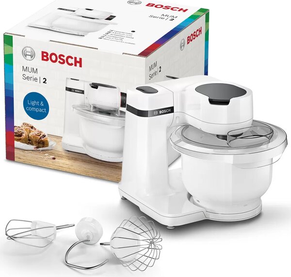 Bosch Robot da Cucina Capacit 3.8 Litri 4 Velocit Potenza 700 Watt colore Bianco - MC812S814