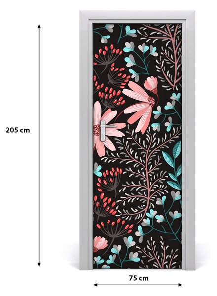 Rivestimento Per Porta Fiori di campo 75x205 cm
