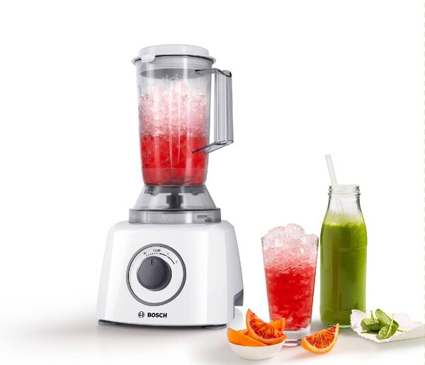 Bosch Robot da Cucina Multifunzione Capacit 2.3 Litri 2 Velocit Potenza 800 Watt Funzione Moment + Bicchiere Frullatore Capacit 1 Litro - MCM320