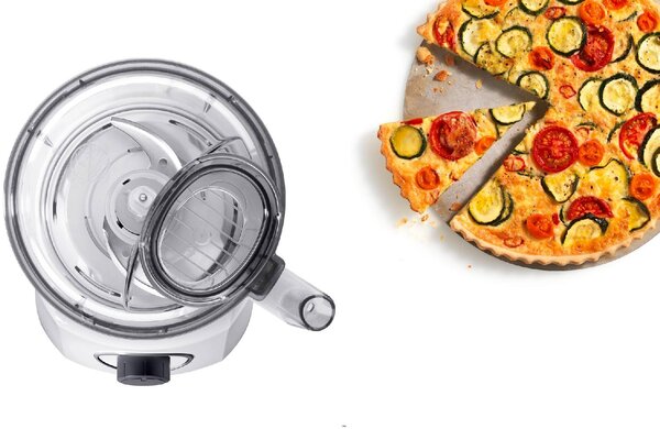 Bosch Robot da Cucina Multifunzione Capacit 2.3 Litri 2 Velocit Potenza 800 Watt Funzione Moment + Bicchiere Frullatore Capacit 1 Litro - MCM320