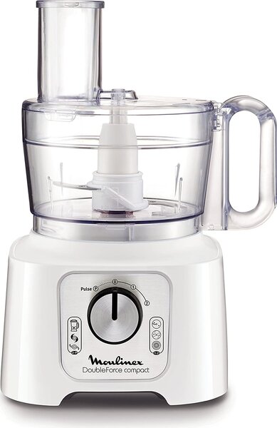Moulinex Robot da Cucina Multifunzione Capacit 2.2 Litri 2 Velocit Tasto Pulse Potenza 800 Watt + Bicchiere Frullatore Capacit 1.25 Litri - FP54