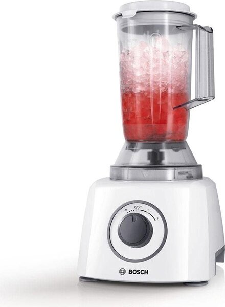 Bosch Robot da Cucina Multifunzione Capacit 2.3 Litri 2 Velocit Potenza 800 Watt Funzione Moment + Bicchiere Frullatore Capacit 1 Litro - MCM320