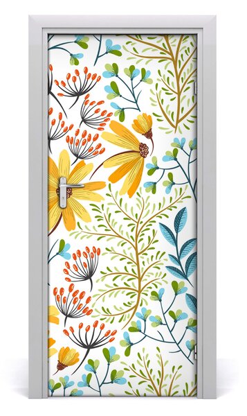 Rivestimento Per Porta Fiori di campo 75x205 cm