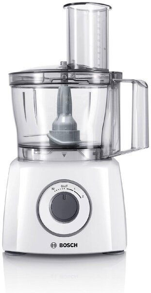 Bosch Robot da Cucina Multifunzione Capacit 2.3 Litri 2 Velocit Potenza 800 Watt Funzione Moment colore Bianco - MCM3100W MultiTalent 3