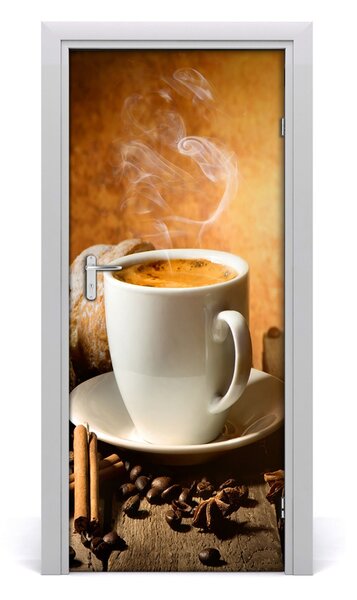 Adesivo per porta tazza di caff? 75x205 cm