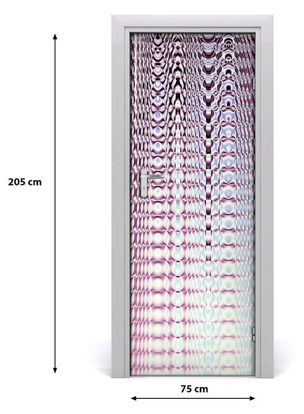 Sticker porta Background astratto 75x205 cm