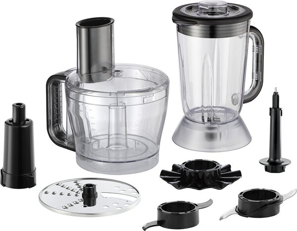 Russell Hobbs Robot da Cucina Multifunzione Capacit 2.3 Litri Potenza 600 Watt 2 Velocit + Funzione Pulse colore Nero - 27111-56