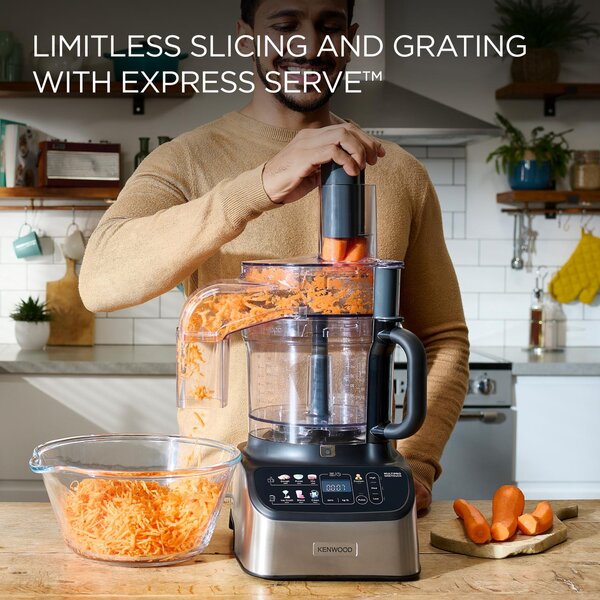 Kenwood Robot da Cucina Multifunzione Capacit 3 Litri 8 Velocit Potenza 1000 Watt colore Inox - FDM73.850SS