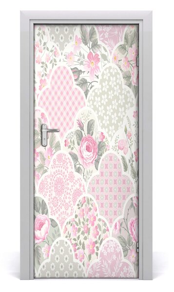 Rivestimento Per Porta Rose 75x205 cm