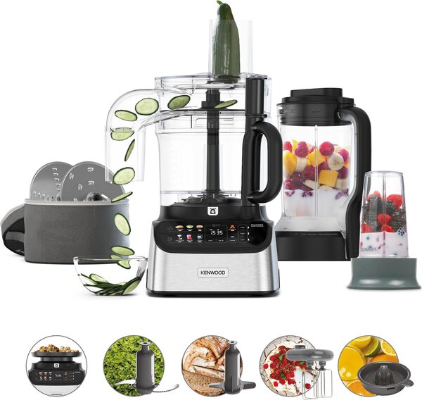 Kenwood Robot da Cucina Multifunzione Capacit 3 Litri 8 Velocit Potenza 1000 Watt colore Inox - FDM73.850SS