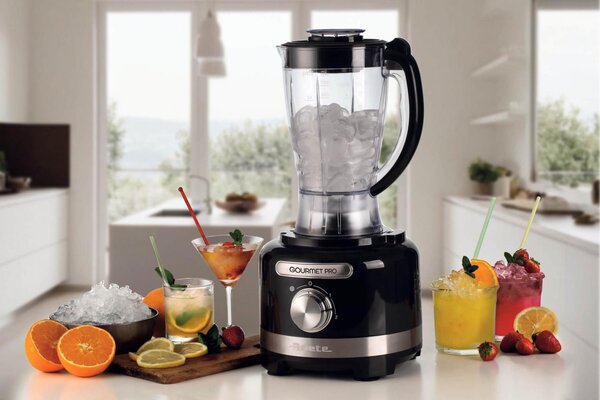 Ariete Robot da Cucina Multifunzione Capacit 3 Litri Potenza 1000 Watt 2 Velocit + Pulse colore Nero - 00C178202AR0 Gourmet Pro Moderna