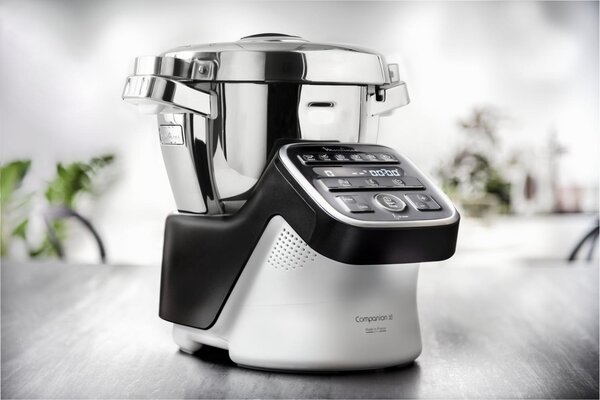 Moulinex Robot da Cucina Multifunzione Capacit 4.5 Litri Velocit 12 livelli Potenza 1550 Watt colore Nero Bianco - HF8098N