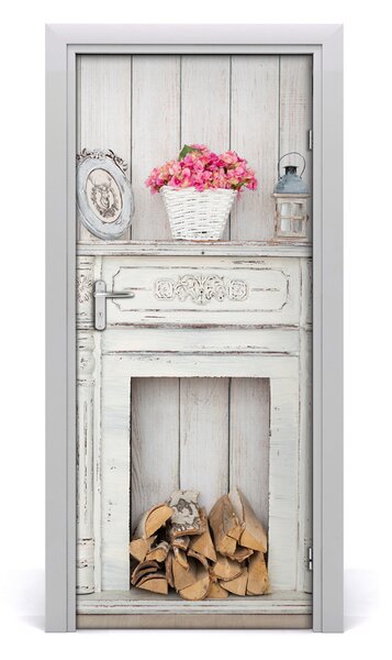 Rivestimento Per Porta Camino in legno 75x205 cm