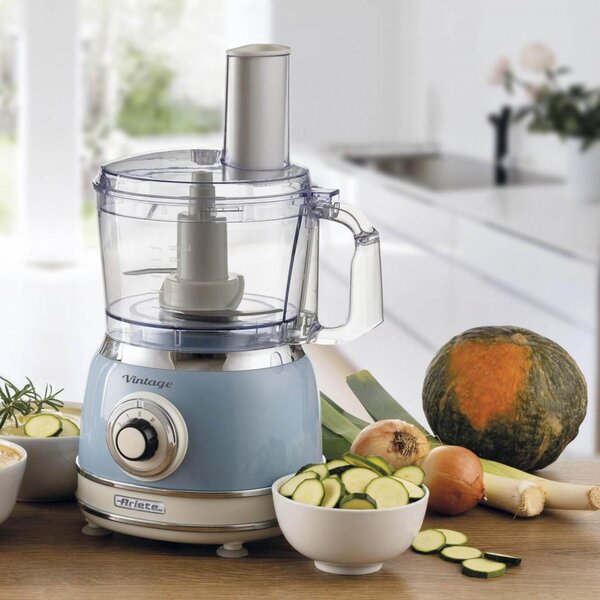 Ariete Robot da Cucina Vintage Potenza 1000W Capacit 2,1 Litri 2 Velocit colore Celeste 1781 - 00C178105AR0