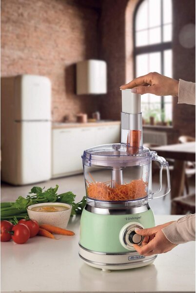 Ariete Robot da Cucina Vintage Potenza 1000W Capacit 2,1 Litri 2 Velocit colore Verde 1781 - 00C178104AR0