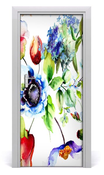 Rivestimento Per Porta Fiori di campo 75x205 cm