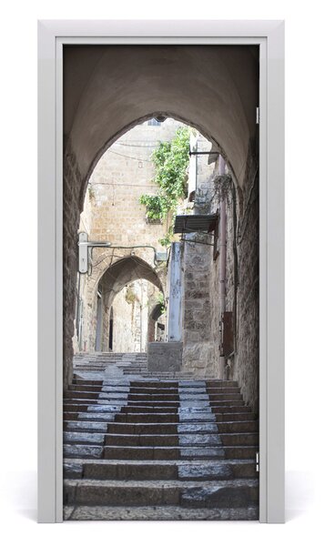 Adesivo per porta Gerusalemme, Israele 75x205 cm