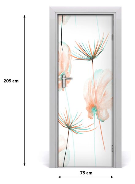 Rivestimento Per Porta Fiori di campo 75x205 cm