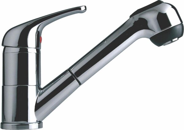 Apell Rubinetto Cucina Miscelatore con Doccetta Estraibile Monocomando colore Cromo - AP 20 CR