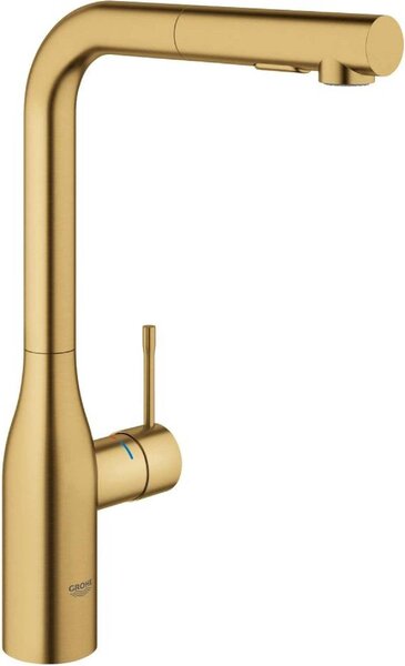 GROHE Rubinetto Cucina Miscelatore con Doccetta Estraibile Monocomando colore Oro - 30270GN0