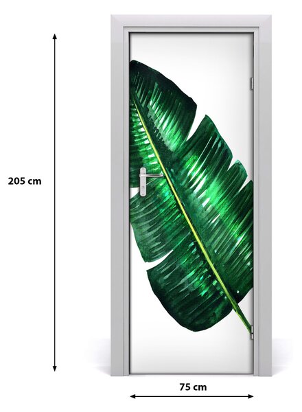 Rivestimento Per Porta Foglia di banana 75x205 cm