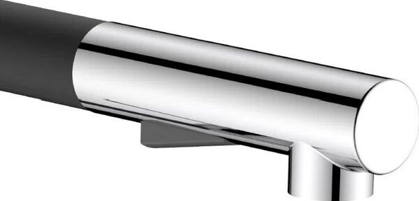 Idro Bric Rubinetto Cucina Miscelatore Lavello con Doccetta Estraibile Phoenix Cromo e Nero - SCARUB1090NE